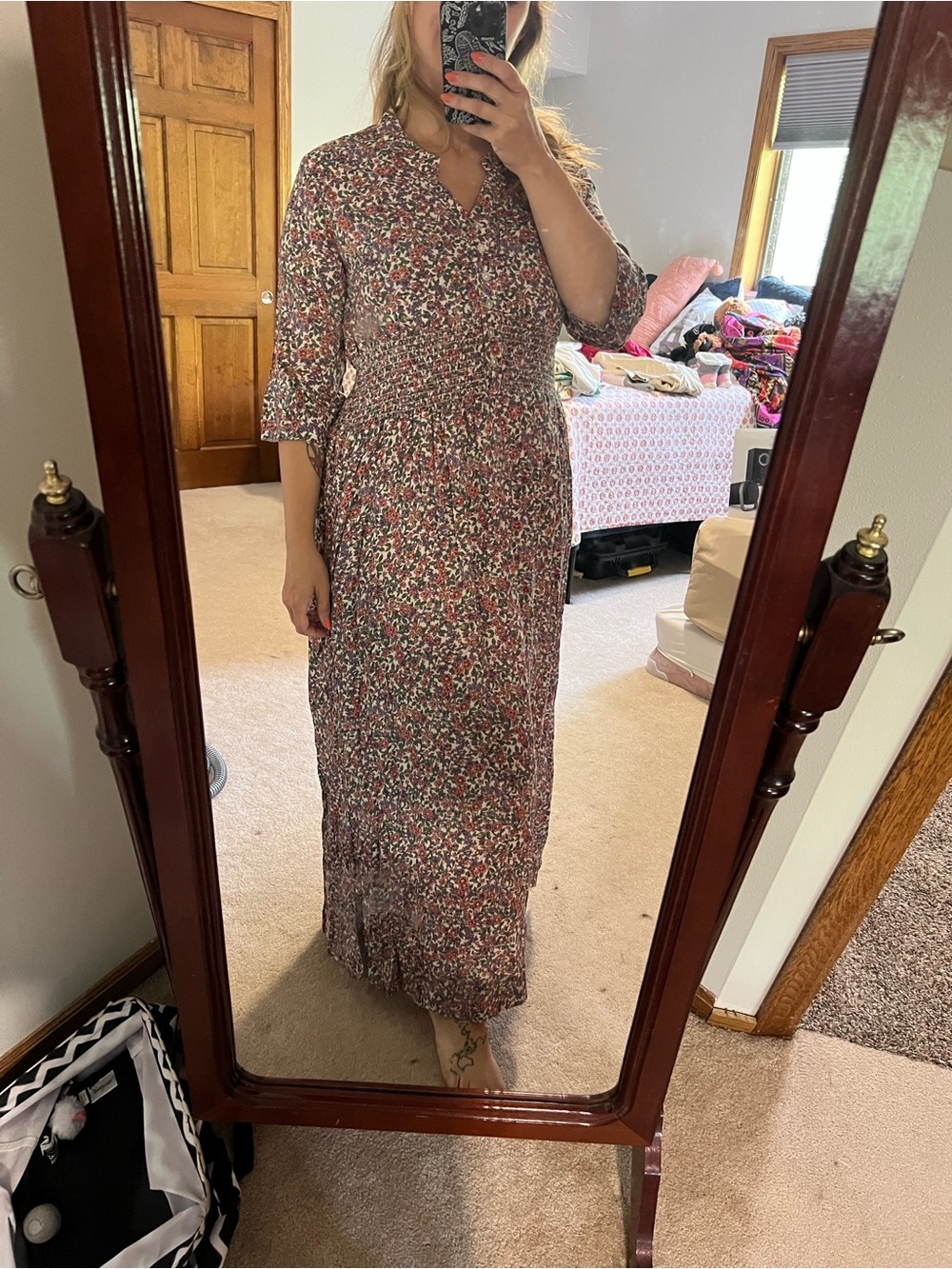 NWT Evy’s Tree Floral Maxi Dress The Hannah size small/medium retails $88